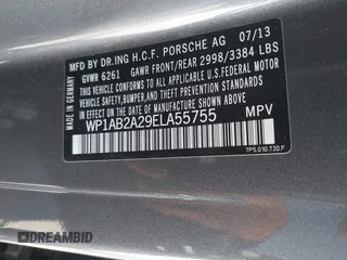 2014 Porsche Cayenne S с VIN WP1AB2A29ELA55755, выставлен на аукционе IAAI как лот 42653023 с пробегом 119 560 миль миль и . История ставок и продаж доступна на DreamBid. Изображение 9.