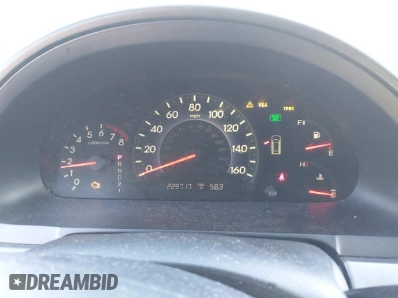 2007 Honda Odyssey EX-L with VIN 5FNRL387X7B080906, listed as a IAAI auction lot 41910061 with 229,717 mi miles and . Bid and sale history available at DreamBid. Image 7.