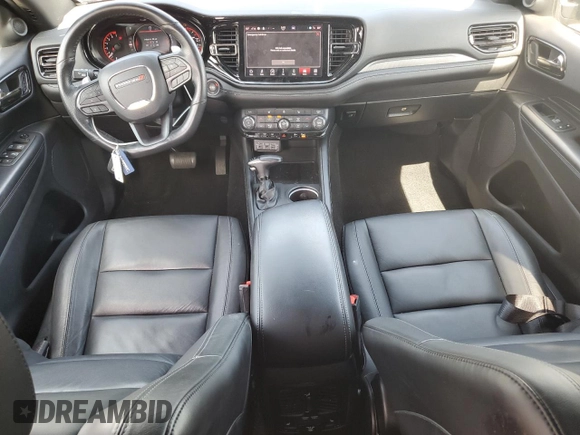 2021 Dodge Durango GT with VIN 1C4RDJDG7MC750878, listed as a Copart auction lot 60526925 with 36,190 mi miles and Salvage title. Bid and sale history available at DreamBid. Image 8.