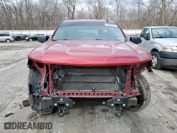 2021 Chevrolet Silverado 1500 LT with VIN 1GCRYDED5MZ139626, listed as a Copart auction lot 44760205 with 79,477 mi miles and Salvage Title. Bid and sale history available at DreamBid. Image 5.