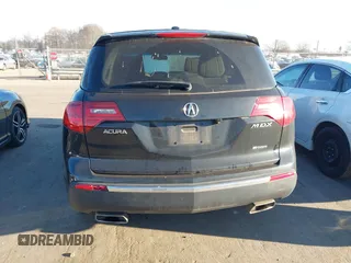2010 Acura MDX Technology Pkg with VIN 2HNYD2H68AH523947, listed as a IAAI auction lot 41132813 with 185,187 mi miles. Bid and sale history available at carsss.com. Image 16.