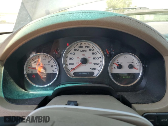 2005 Ford F-150 XLT с VIN 1FTPW14525FA74887, выставлен на аукционе Copart как лот 64232475 с пробегом 246 400 миль миль и Чистый • Clean title. История ставок и продаж доступна на DreamBid. Изображение 9.