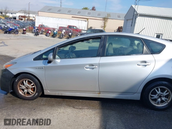 2010 Toyota Prius II with VIN JTDKN3DU9A0106697, listed as a IAAI auction lot 37938406 with 245,315 mi miles. Bid and sale history available at carsss.com. Image 14.