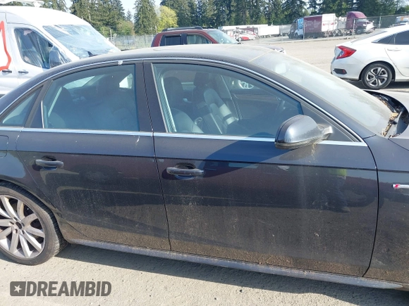 2014 Audi A4 Premium with VIN WAUBFAFL4EN023707, listed as a IAAI auction lot 42106681 with 116,740 mi miles. Bid and sale history available at carsss.com. Image 13.