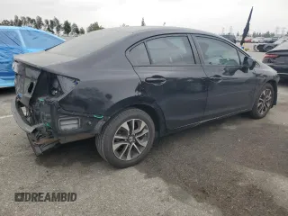 2014 Honda Civic Sedan EX with VIN 19XFB2F87EE234129, listed as a Copart auction lot 53420015 with 111,733 mi miles and Salvage Title. Bid and sale history available at carsss.com. Image 3.