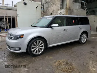 2016 Ford Flex Limited w/EcoBoost with VIN 2FMHK6DTXGBA13735, listed as a Copart auction lot 48043995 with 250,806 mi miles and Clean Title. Bid and sale history available at carsss.com. Image 1.