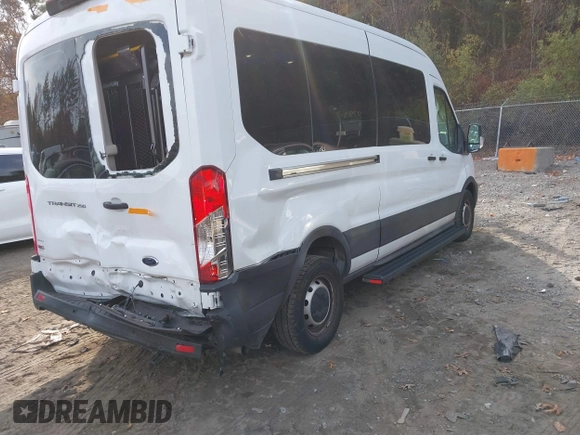 2023 Ford Transit Cargo with VIN 1FTBR1C86PKA52494, listed as a IAAI auction lot 40740671 with 9,999 mi miles and . Bid and sale history available at DreamBid. Image 4.