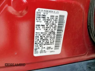 2017 Nissan Rogue SV z VIN JN8AT2MT4HW408073, wystawiony jako Copart lot #57068815 z przebiegiem 150 179 mil mil oraz Szkoda całkowita • Salvage title. Historia ofert i sprzedaży dostępna na DreamBid. Obrazek 13.