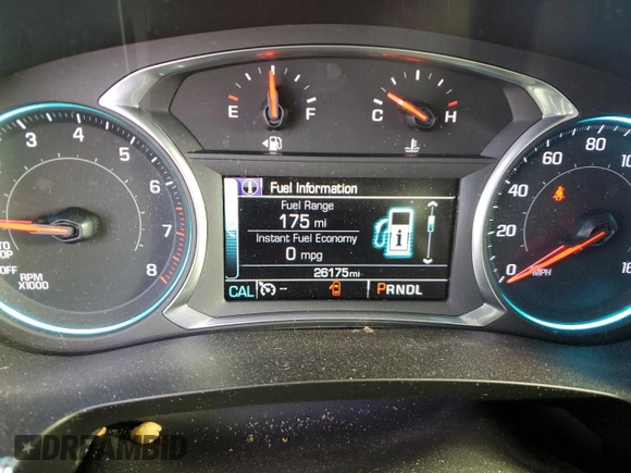 2018 Chevrolet Traverse Premier with VIN 1GNERKKW4JJ141004, listed as a Copart auction lot 44819645 with 26,175 mi miles and Salvage Title. Bid and sale history available at carsss.com. Image 9.