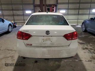 2012 Volkswagen Passat S w/Appearance with VIN 1VWAP7A30CC016829, listed as a Copart auction lot 46309985 with 156,566 mi miles and Salvage Title. Bid and sale history available at carsss.com. Image 6.