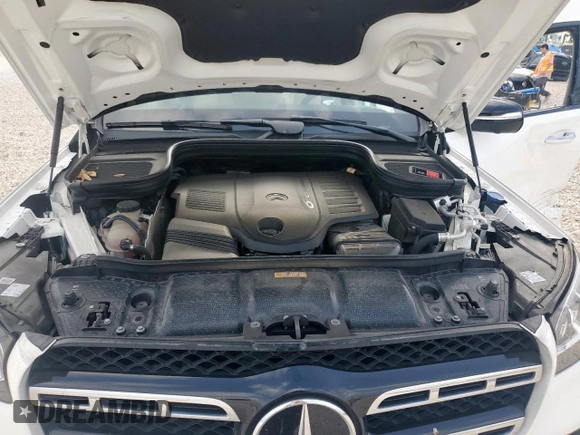 2022 Mercedes-Benz GLS 450 with VIN 4JGFF5KE6NA739823, listed as a Copart auction lot 57478395 with 35,664 mi miles and Salvage title. Bid and sale history available at DreamBid. Image 12.
