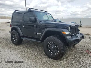 2021 Jeep Wrangler Sport with VIN 1C4GJXAN5MW677207, listed as a Copart auction lot 47241615 with Not Provided miles and Non Repairable. Bid and sale history available at DreamBid. Image 4.