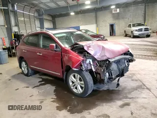 2012 Nissan Rogue S with VIN JN8AS5MV3CW363318, listed as a Copart auction lot 63020035 with 56,811 mi miles and Salvage title. Bid and sale history available at DreamBid. Image 15.
