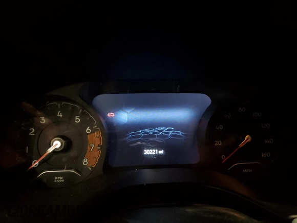 2022 Jeep Compass High Altitude with VIN 3C4NJDCB0NT103601, listed as a Copart auction lot 46914975 with 30,221 mi miles and Salvage Title. Bid and sale history available at DreamBid. Image 9.