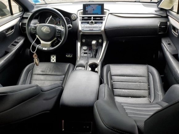 2015 Lexus NX 200t z VIN JTJBARBZ9F2011143, wystawiony jako Copart lot #56987665 z przebiegiem 121 427 mil mil oraz Szkoda całkowita • Salvage title. Historia ofert i sprzedaży dostępna na DreamBid. Obrazek 8.