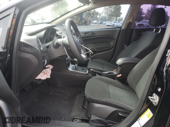 2017 Ford Fiesta SE with VIN 3FADP4EJXHM109926, listed as a Copart auction lot 53843525 with 122,062 mi miles and Salvage Title. Bid and sale history available at carsss.com. Image 7.