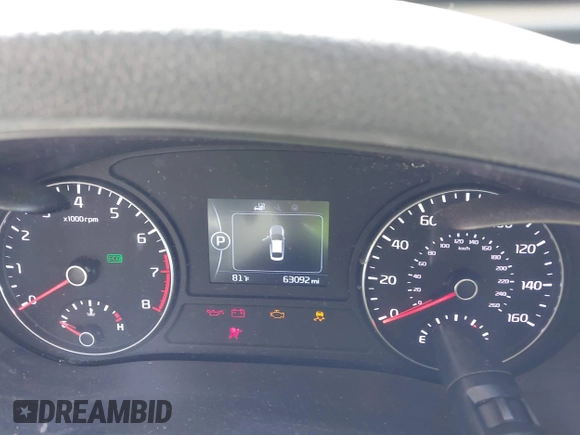 2017 Kia Optima LX with VIN 5XXGT4L30HG155483, listed as a IAAI auction lot 42332257 with 63,092 mi miles and . Bid and sale history available at DreamBid. Image 7.