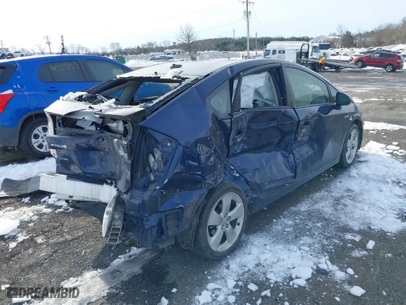 2012 Toyota Prius One with VIN JTDKN3DUXC1559823, listed as a IAAI auction lot 41253583 with 144,729 mi miles. Bid and sale history available at carsss.com. Image 4.