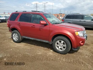 2012 Ford Escape Limited with VIN 1FMCU0E7XCKC23965, listed as a Copart auction lot 53800985 with 85,945 mi miles and Salvage Title. Bid and sale history available at DreamBid. Image 4.
