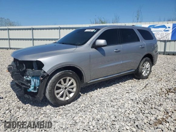 2021 Dodge Durango SXT Plus with VIN 1C4RDJAG4MC547368, listed as a Copart auction lot 56048145 with Not provided miles and Clean title. Bid and sale history available at DreamBid. Image 1.