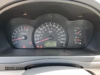 2005 Kia Spectra LX with VIN KNAFE122855179475, listed as a Copart auction lot 66996474 with 187,674 mi miles and Salvage Title. Bid and sale history available at carsss.com. Image 9.