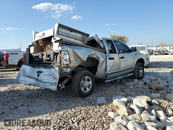 2007 Dodge Ram 2500 SLT with VIN 3D7KS28A87G852314, listed as a Copart auction lot 71840464 with 227,958 mi miles and Salvage Title. Bid and sale history available at carsss.com. Image 3.