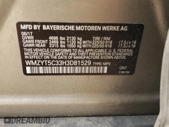 2017 MINI Countryman Cooper S with VIN WMZYT5C33H3D81529, listed as a Copart auction lot 66308674 with 96,091 mi miles and Salvage Title. Bid and sale history available at carsss.com. Image 13.