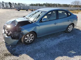 2007 Hyundai Elantra GLS with VIN KMHDU46D27U241824, listed as a Copart auction lot 45144895 with 122,754 mi miles and Salvage title. Bid and sale history available at DreamBid. Image 1.