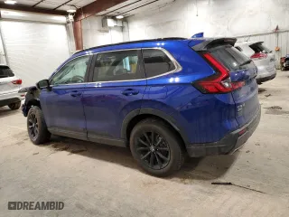 2025 Honda CR-V Hybrid Sport-L with VIN 5J6RS6H86SL026807, listed as a Copart auction lot 46583225 with 3,101 mi miles and Salvage Title. Bid and sale history available at carsss.com. Image 2.
