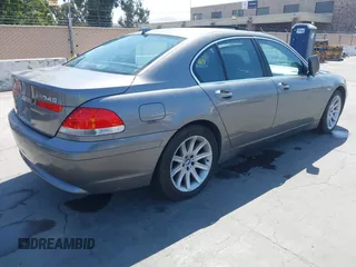 2003 BMW 7 Series 745i with VIN WBAGL63443DP63205, listed as a IAAI auction lot 42682836 with 103,551 mi miles and . Bid and sale history available at DreamBid. Image 4.
