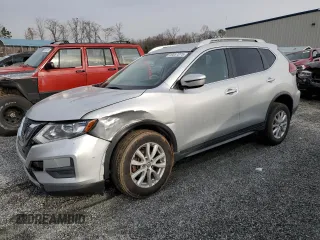 2018 Nissan Rogue SV with VIN JN8AT2MV3JW311874, listed as a Copart auction lot 49057075 with 125,729 mi miles and Clean Title. Bid and sale history available at carsss.com. Image 1.