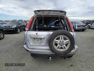 2001 Honda CR-V SE with VIN JHLRD18751C033260, listed as a Copart auction lot 76145264 with 246,276 mi miles and Salvage Title. Bid and sale history available at carsss.com. Image 6.