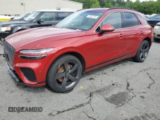 2022 Genesis GV70 Sport с VIN KMUMCDTC4NU036292, выставлен на аукционе Copart как лот 57902765 с пробегом 46 019 миль миль и Списание • Salvage title. История ставок и продаж доступна на DreamBid. Изображение 1.