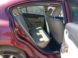 2015 Honda Civic Sedan EX-L with VIN 19XFB2F93FE006980, listed as a IAAI auction lot 41780229 with 216,884 mi miles. Bid and sale history available at carsss.com. Image 8.