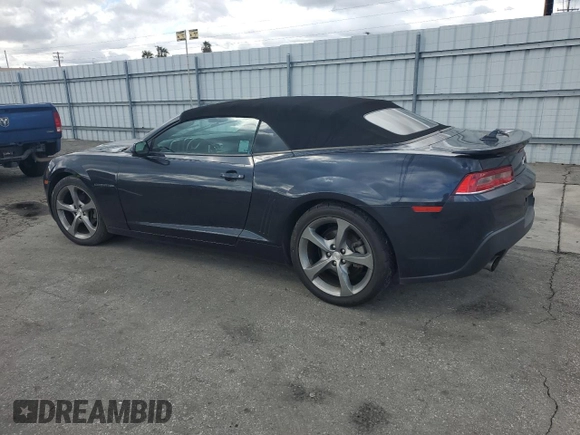 2014 Chevrolet Camaro LT z VIN 2G1FF3D32E9184068, wystawiony jako Copart lot #49010485 z przebiegiem 76 642 mil mil oraz Szkoda całkowita • Salvage title. Historia ofert i sprzedaży dostępna na DreamBid. Obrazek 2.