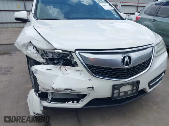 2014 Acura MDX Tech Pkg with VIN 5FRYD3H40EB007845, listed as a IAAI auction lot 39664732 with 79,420 mi miles. Bid and sale history available at carsss.com. Image 18.