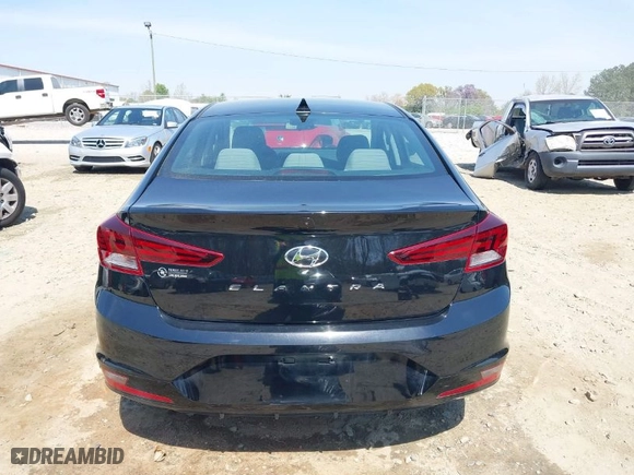 2020 Hyundai Elantra SEL with VIN 5NPD84LF6LH503914, listed as a IAAI auction lot 41912987 with 94,745 mi miles. Bid and sale history available at carsss.com. Image 16.
