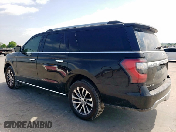 2018 Ford Expedition Max Limited with VIN 1FMJK1KT0JEA41451, listed as a Copart auction lot 53443235 with Not provided miles and Salvage title. Bid and sale history available at DreamBid. Image 2.