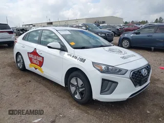 2022 Hyundai Ioniq Blue with VIN KMHC65LC4NU279625, listed as a IAAI auction lot 41518795 with 75,232 mi miles and . Bid and sale history available at DreamBid. Image 1.