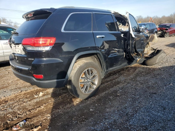 2018 Jeep Grand Cherokee Limited with VIN 1C4RJFBG2JC425544, listed as a Copart auction lot 51173045 with 0 mi miles and Salvage Title. Bid and sale history available at carsss.com. Image 3.