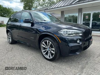 2015 BMW X5 xDrive50i z VIN 5UXKR6C56F0J75840, wystawiony jako Copart lot #60910995 z przebiegiem 178 875 mil mil oraz Czysty tytuł • Clean title. Historia ofert i sprzedaży dostępna na DreamBid. Obrazek 1.