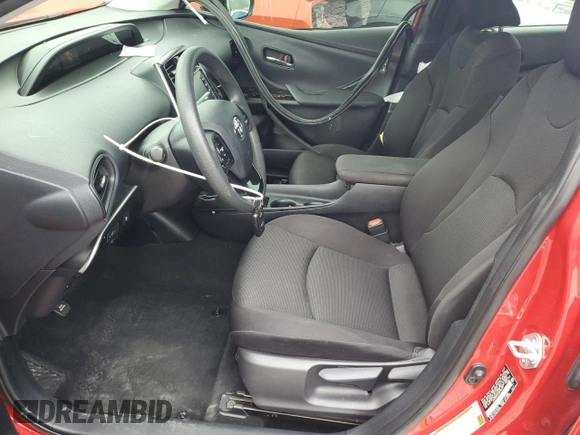 2022 Toyota Prius L Eco z VIN JTDKAMFU5N3156371, wystawiony jako Copart lot #63636605 z przebiegiem 40 386 mil mil oraz Szkoda całkowita • Salvage title. Historia ofert i sprzedaży dostępna na DreamBid. Obrazek 7.