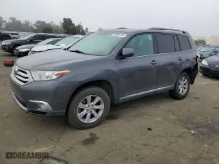 2013 Toyota Highlander with VIN 5TDZK3EH9DS136938, listed as a Copart auction lot 42528195 with 162,545 mi miles and Salvage Title. Bid and sale history available at carsss.com. Image 1.