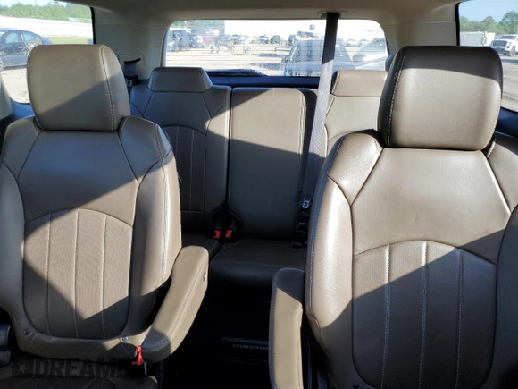 2015 GMC Acadia SLT z VIN 1GKKRSKD1FJ136798, wystawiony jako Copart lot #52318975 z przebiegiem Nie podano mil oraz Szkoda całkowita • Salvage title. Historia ofert i sprzedaży dostępna na DreamBid. Obrazek 10.