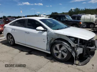 2017 Hyundai Sonata Hybrid Limited with VIN KMHE34L34HA066787, listed as a Copart auction lot 64254933 with 66,271 mi miles. Bid and sale history available at carsss.com. Image 4.