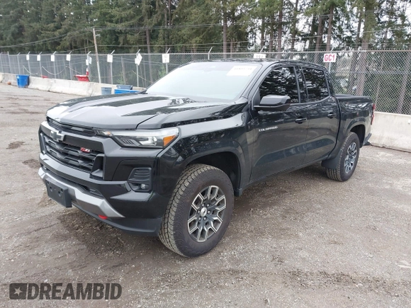 2024 Chevrolet Colorado 4WD Z71 with VIN 1GCPTDEK5R1196760, listed as a IAAI auction lot 41805734 with 5,252 mi miles. Bid and sale history available at carsss.com. Image 2.