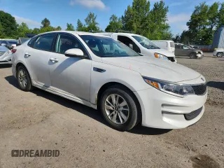 2017 Kia Optima LX with VIN 5XXGT4L31HG152205, listed as a Copart auction lot 59328535 with Not provided miles and Salvage title. Bid and sale history available at DreamBid. Image 4.