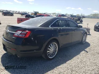 2013 Ford Taurus SEL with VIN 1FAHP2E81DG235583, listed as a Copart auction lot 53090475 with 196,663 mi miles and Salvage Title. Bid and sale history available at carsss.com. Image 3.