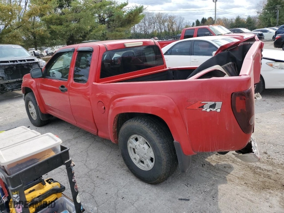 2004 Chevrolet Colorado LS Z85 with VIN 1GCDT196248214081, listed as a Copart auction lot 77973684 with 246,491 mi miles and Salvage Title. Bid and sale history available at carsss.com. Image 2.