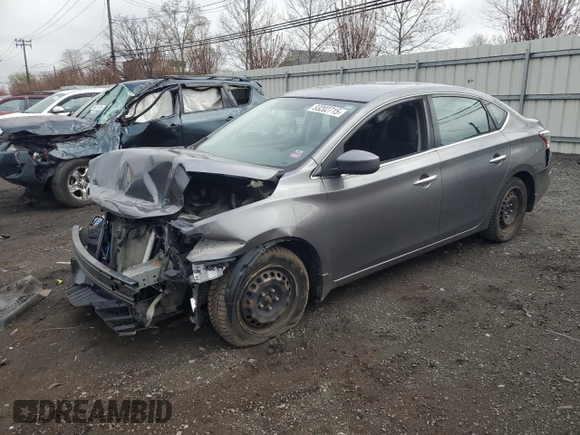 2016 Nissan Sentra S with VIN 3N1AB7AP3GY327806, listed as a Copart auction lot 53202715 with 109,523 mi miles and Salvage Title. Bid and sale history available at carsss.com. Image 1.